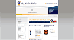 Desktop Screenshot of caleymarineonline.co.uk